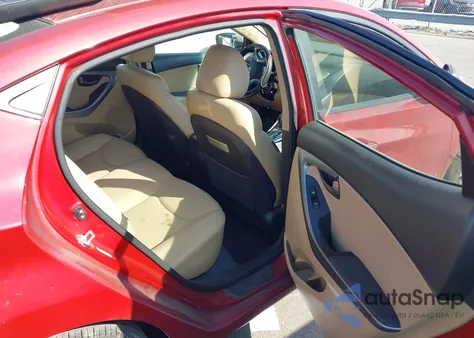 2011 Hyundai Elantra Limited (Ulsan Plant) из США, поврежденный, VIN KMHDH4AE4BU108849